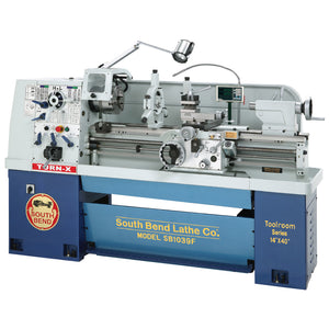 The South Bend 14" x 40" 220V 3-Phase 16-Speed Lathe with Fagor DRO