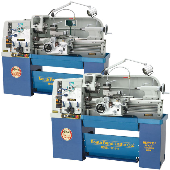 South Bend® Heavy 13 lathes with and without a Fagor DRO