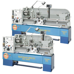 The 16" x 40" and 16" x 60" South Bend Gearhead Lathes with Fagor DROs