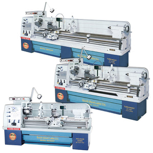 The 18" x 60", 21" x 80", and 21" x 120" Turn-Nado® EVS Lathes with Fagor DROs