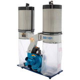 The South Bend 3 HP Canister Filter Dust Collector