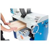 Lifestyle image of the South Bend 26" 5 HP Drum Sander in use