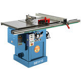 The front and left side of the The South Bend 10" 3 HP 220V Table Saw