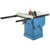 The back and right sides of the The South Bend 10" 3 HP 220V Table Saw