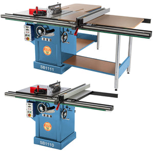 The South Bend 10" 3 HP 220V Table Saw with 36" Rails and 52" Rails