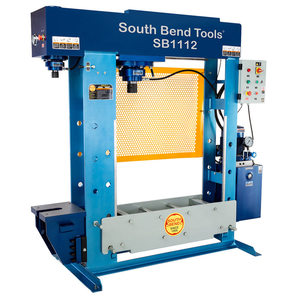 The South Bend Dual-Station HC-60T/24T Hydraulic Press