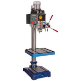 The South Bend 21" Variable-Speed Gearhead Drill Press.