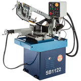 The operations side of the SB1122 9" x 12" 1-1/2 HP Metal-Cutting Bandsaw.